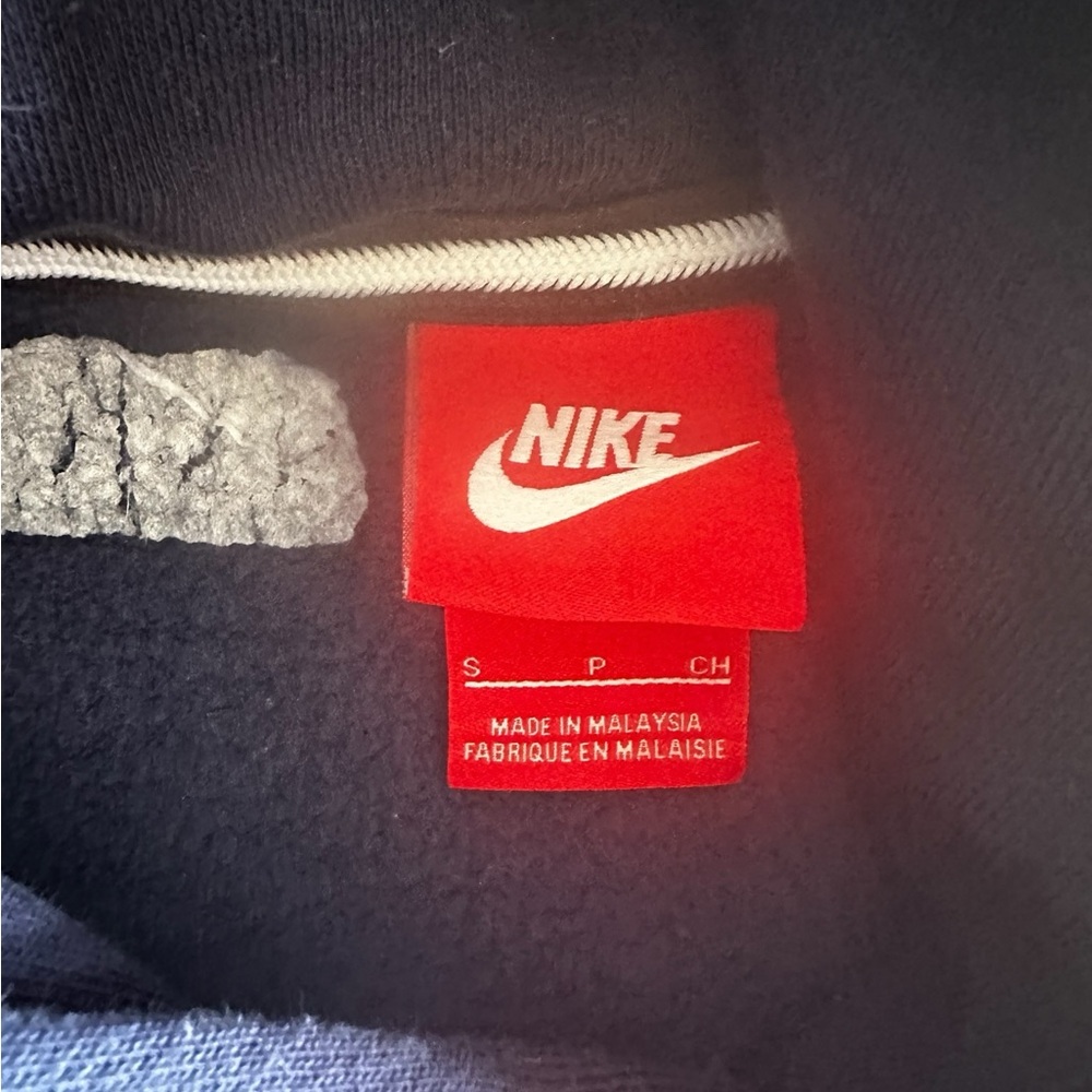Nike Woman’s Navy Pullover Hoodie Sweatshirt Sportwear, Casual Sz Small P - Picture 5 of 12
